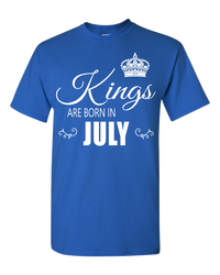 Thumbnail for Kings are born in July_T-Shirt_840 - JaZazzy 