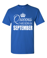 Thumbnail for Queens are born in September_T-Shirt_840 - JaZazzy 