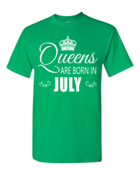 Thumbnail for Queens are born in July _T-Shirt_840 - JaZazzy 