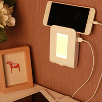 Thumbnail for Bedside Nightlight Multi-functional -Charger- LED Light Sensor Lamp - JaZazzy 